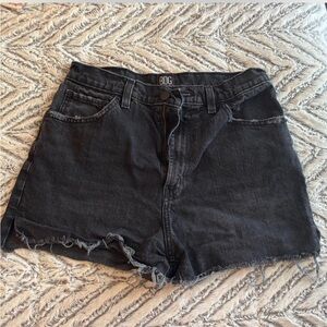 BDG Women's Black Dark Denim Jean Shorts